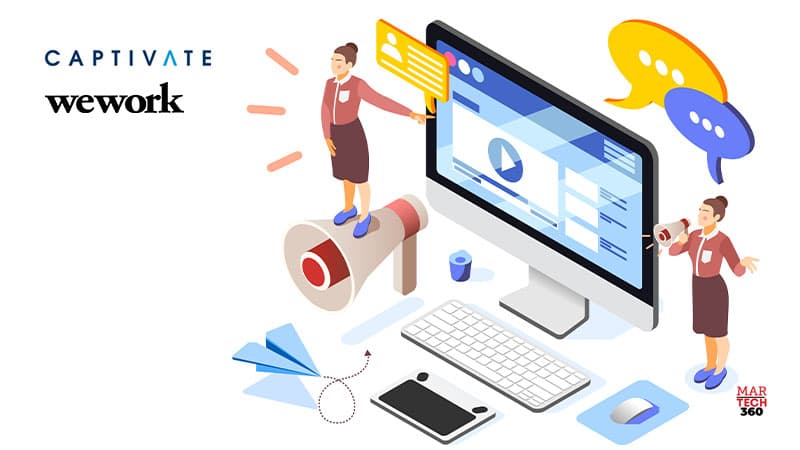 Captivate, WeWork Announce Strategic Partnership to Bring Digital Content and Advertising to WeWork Locations