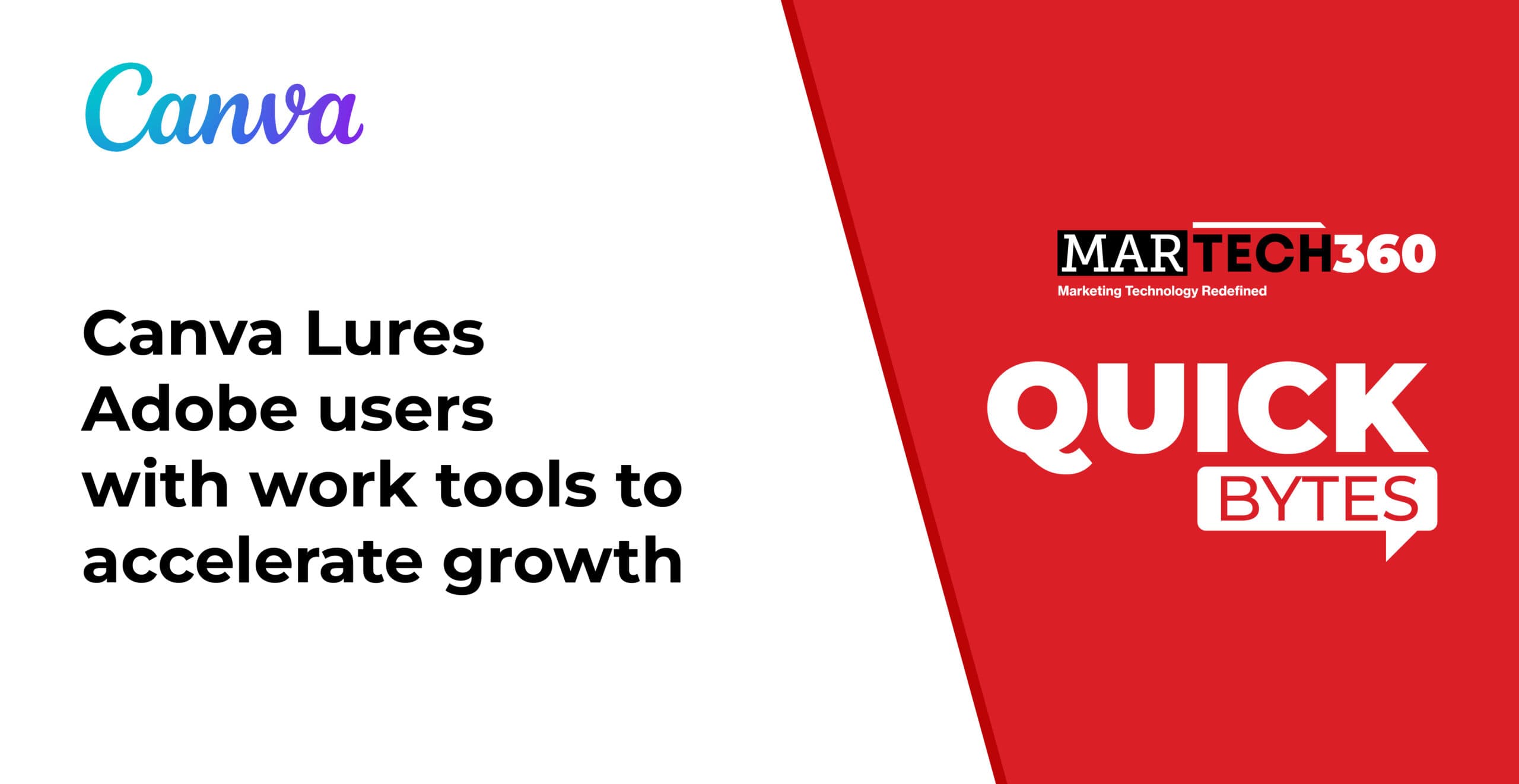 Canva Lures Adobe Users With Work Tools to Accelerate Growth