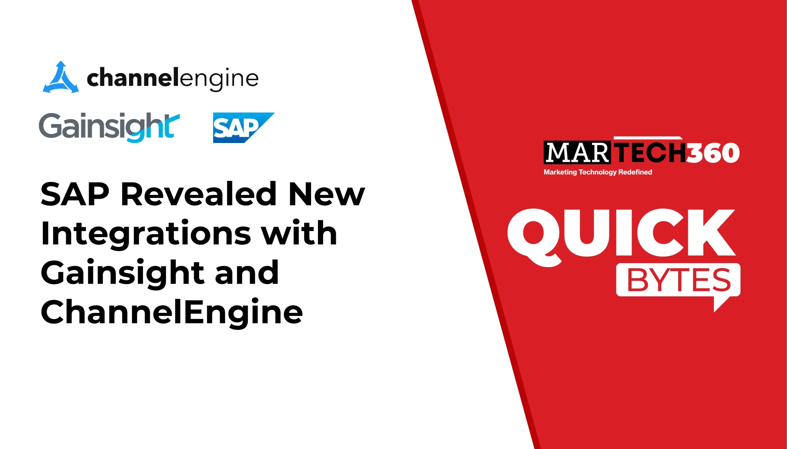 SAP Revealed New Integrations with Gainsight and ChannelEngine