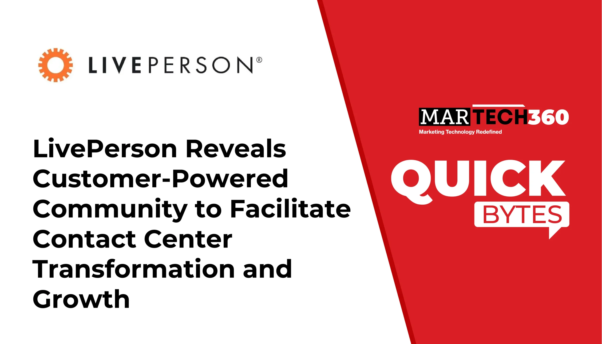 LivePerson Reveals Customer-Powered Community to Facilitate Contact Center Transformation and Growth