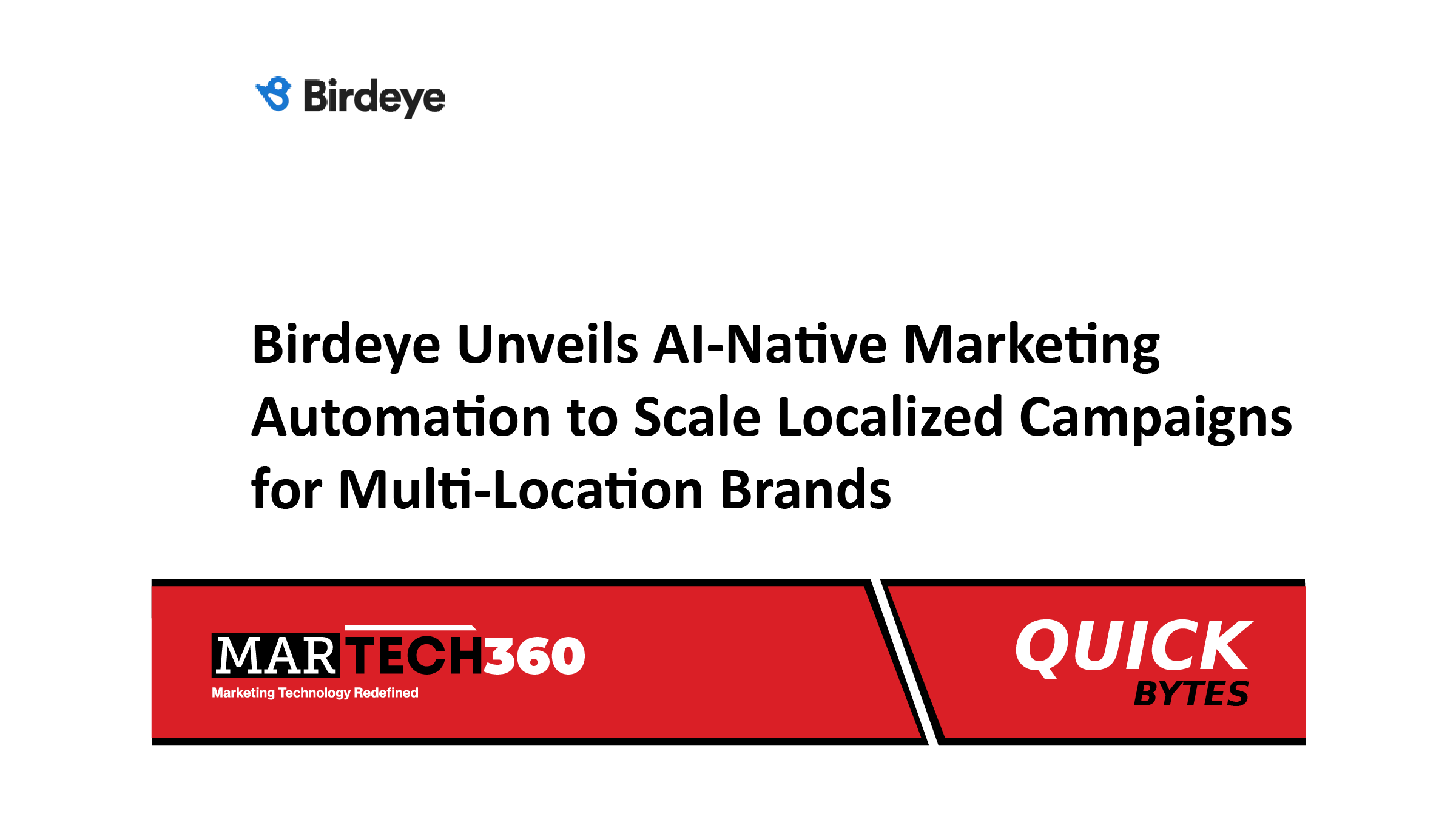Birdeye Unveils AI-Native Marketing Automation to Scale Localized Campaigns for Multi-Location Brands