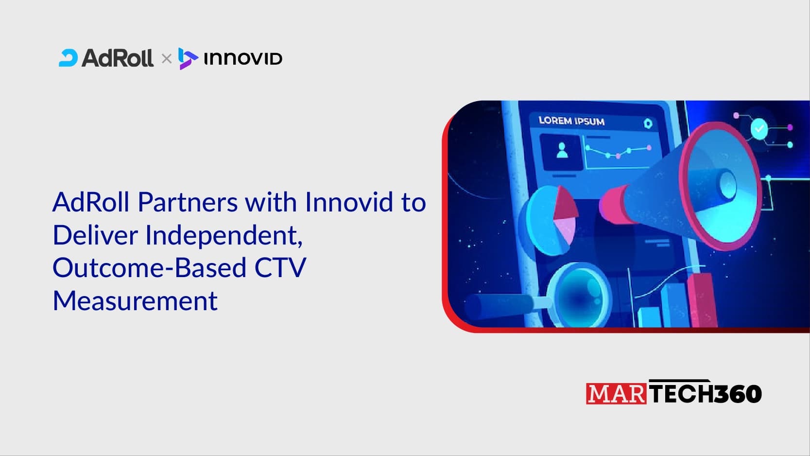 AdRoll Partners with Innovid to Deliver Independent, Outcome-Based CTV Measurement