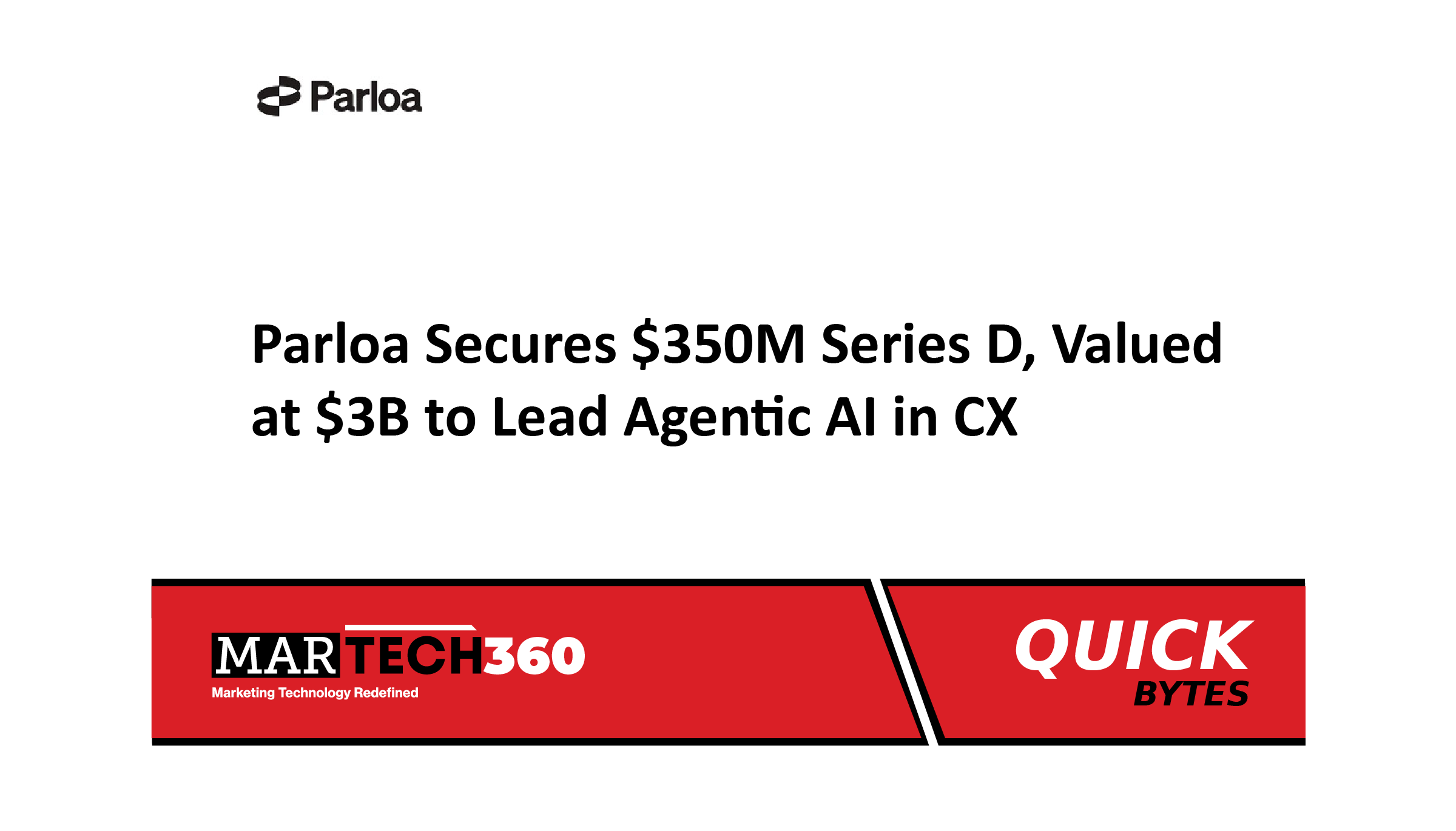 Parloa Secures $350M Series D, Valued at $3B to Lead Agentic AI in CX