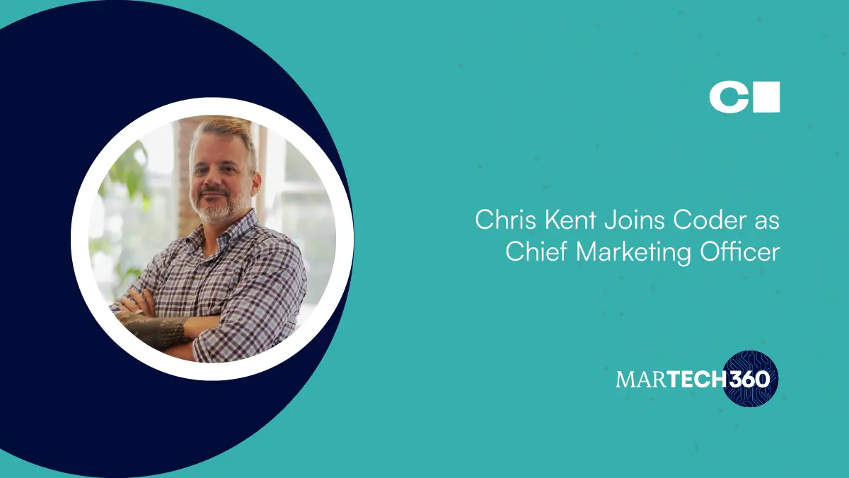 Chris Kent Joins Coder as Chief Marketing Officer