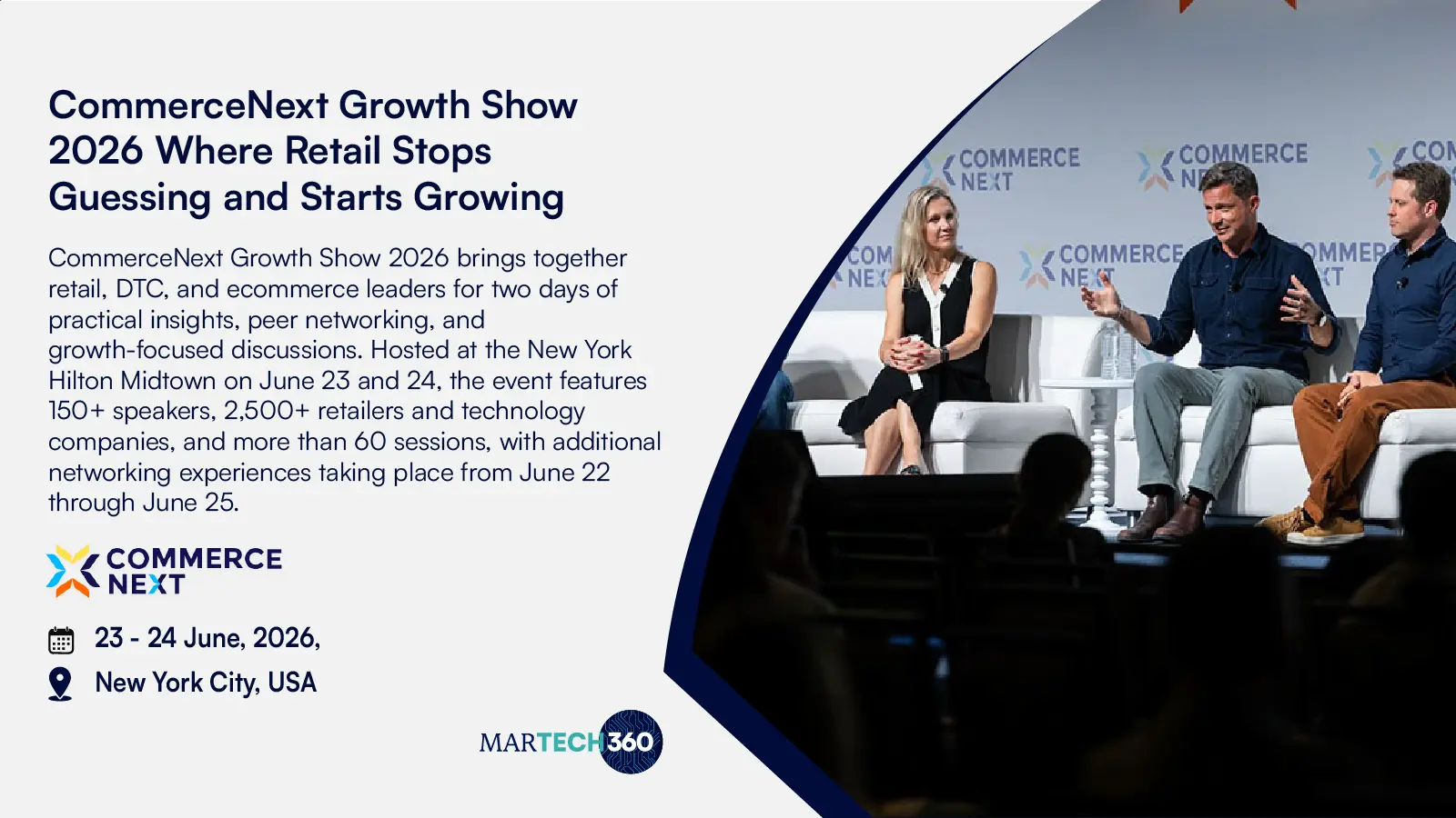 CommerceNext Growth Show 2026 Where Retail Stops Guessing and Starts Growing