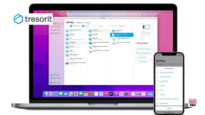 Tresorit Recognized as a 2022 Gartner Peer Insights Customers' Choice for Content Collaboration Tools