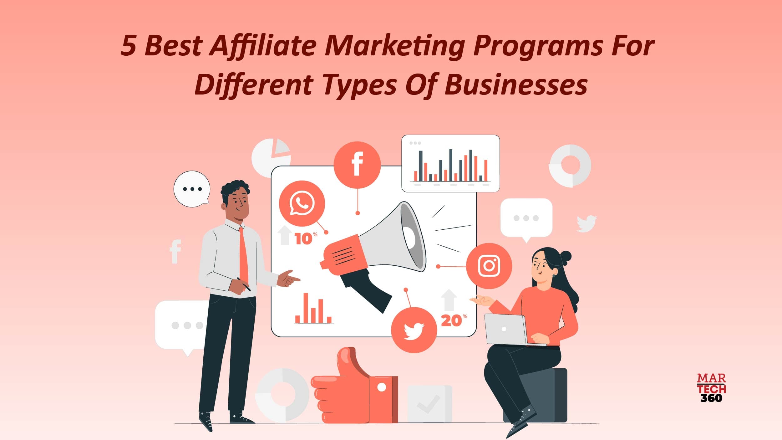 5 Best Affiliate Marketing Programs For Different Types of Businesses