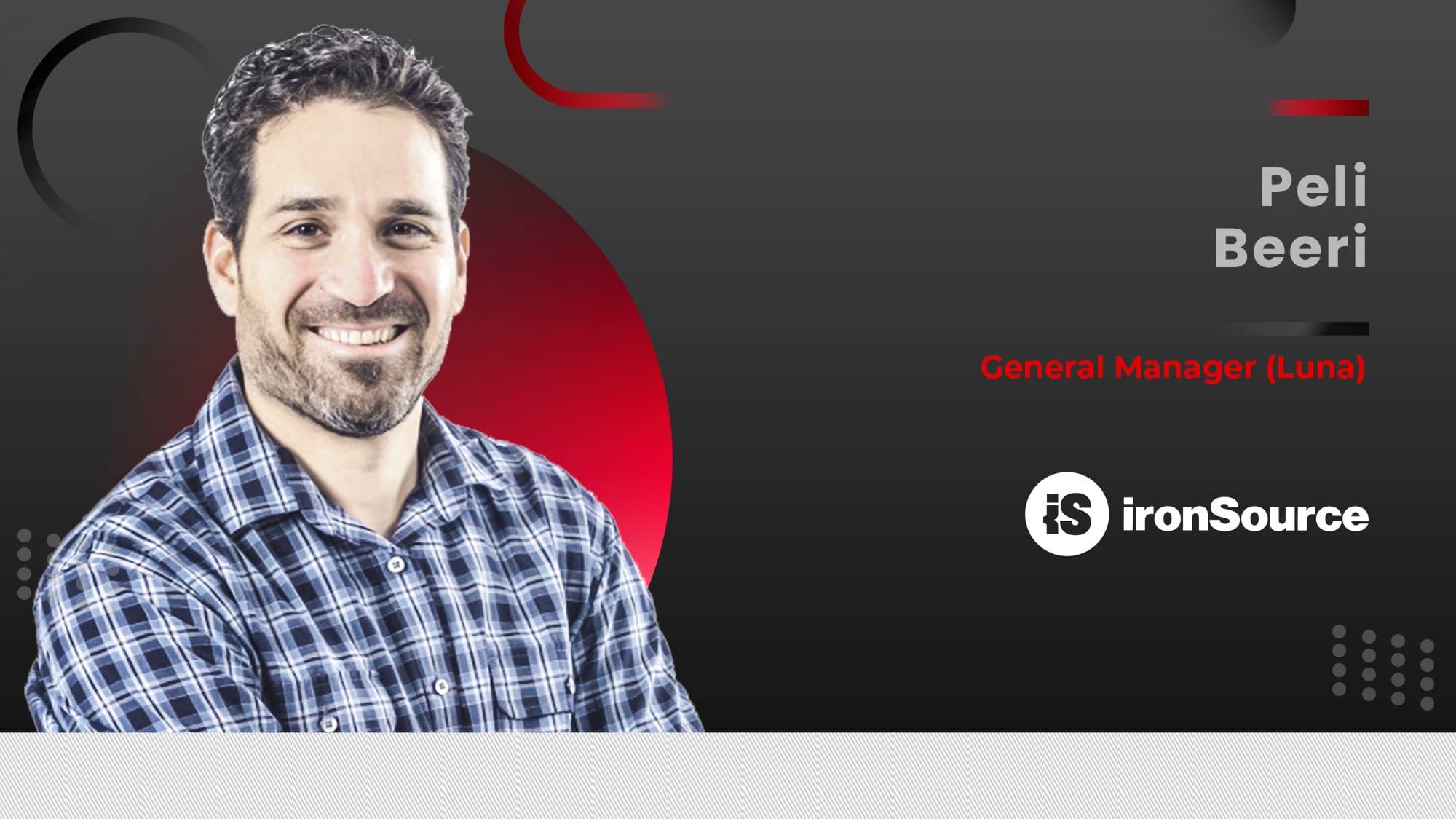 MarTech360 Interview With Peli Beeri, General Manager, Luna (by ironSource)