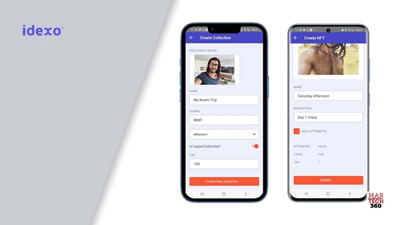 Idexo Releases New NFTMe Mobile App That Makes It Easy For Anyone to Turn Selfies Into NFTs and List Them for Sale with a Few Clicks