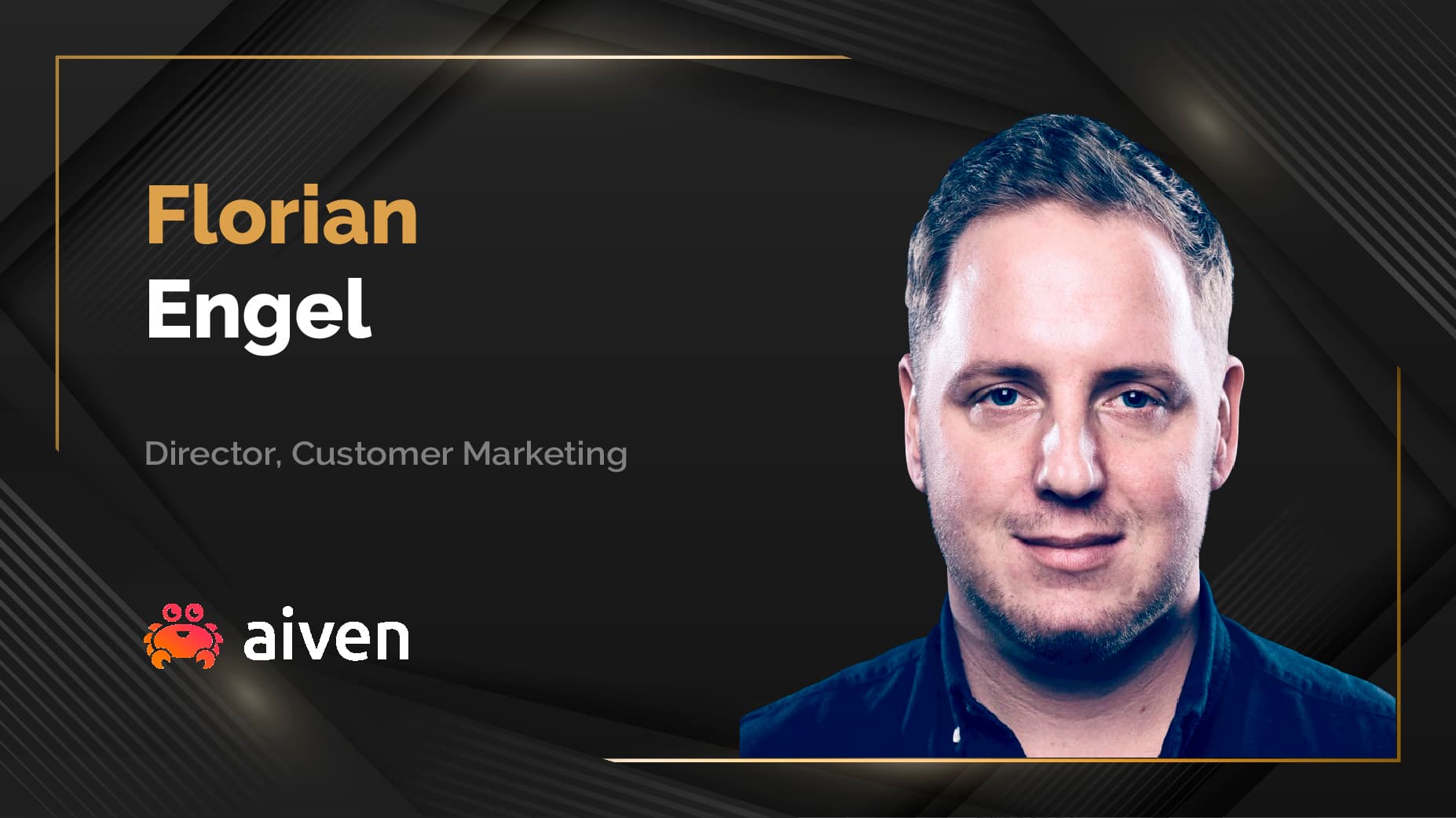 MarTech360 Interview With Florian K. Engel, Director of Customer Marketing at Aiven