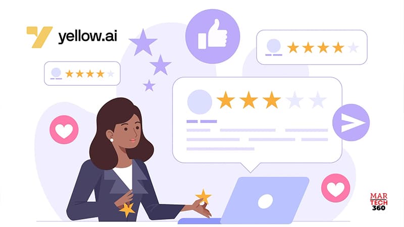 Yellow.ai rated 4.5 out of 5 in Inaugural Gartner Peer Insights Voice of the Customer for Enterprise Conversational AI Platforms