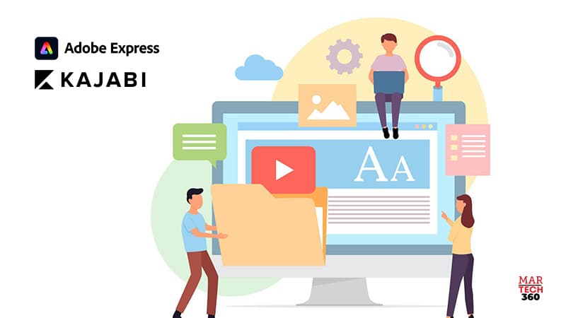 Kajabi Teams Up with Adobe Express to Help Creators Simplify their Content Creation for Business Growth