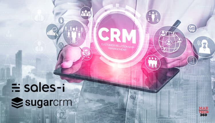 SugarCRM Acquires sales-i to Enhance Customer Sales Profitability, Drive Intelligent Account Management
