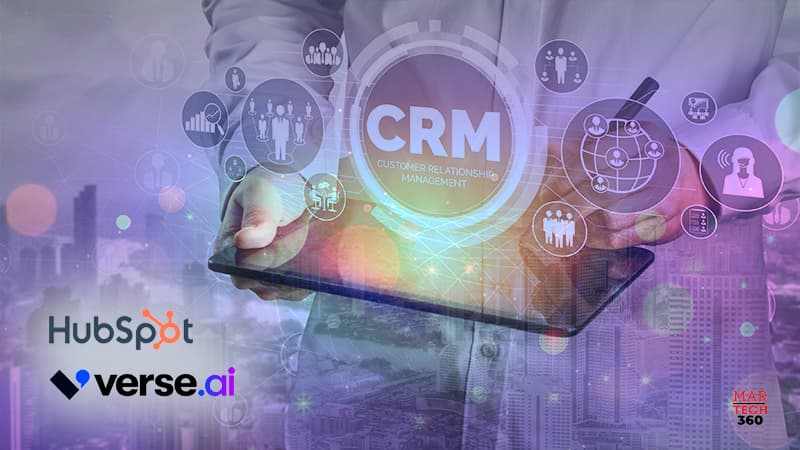 Verse.ai integrates with HubSpot for AI-enabled data enrichment for sales and marketing teams