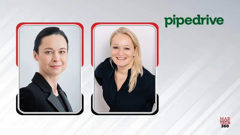 Pipedrive announced the appointment of Viktoria Ruubel as CPO and Sandrine Desbarbieux-Lloyd as CMO