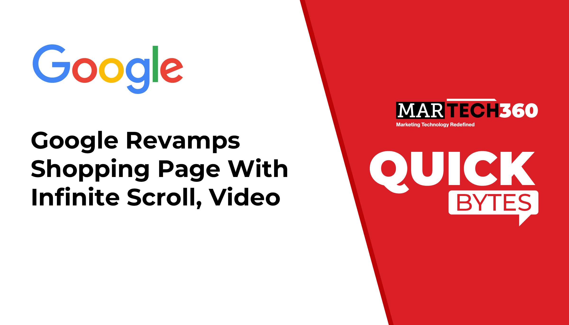 Google Revamps Shopping Page With Infinite Scroll, Video