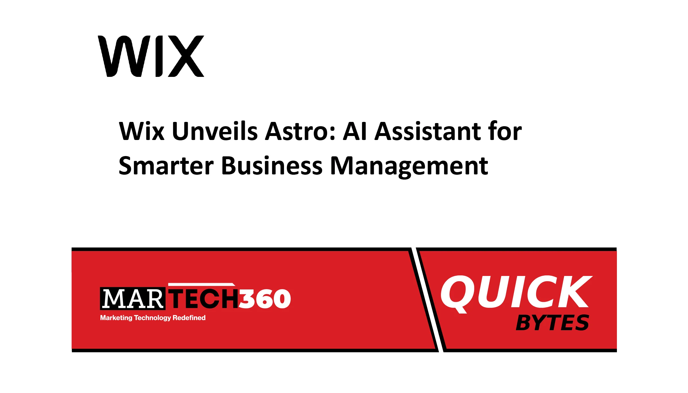 Wix Unveils Astro: AI Assistant for Smarter Business Management