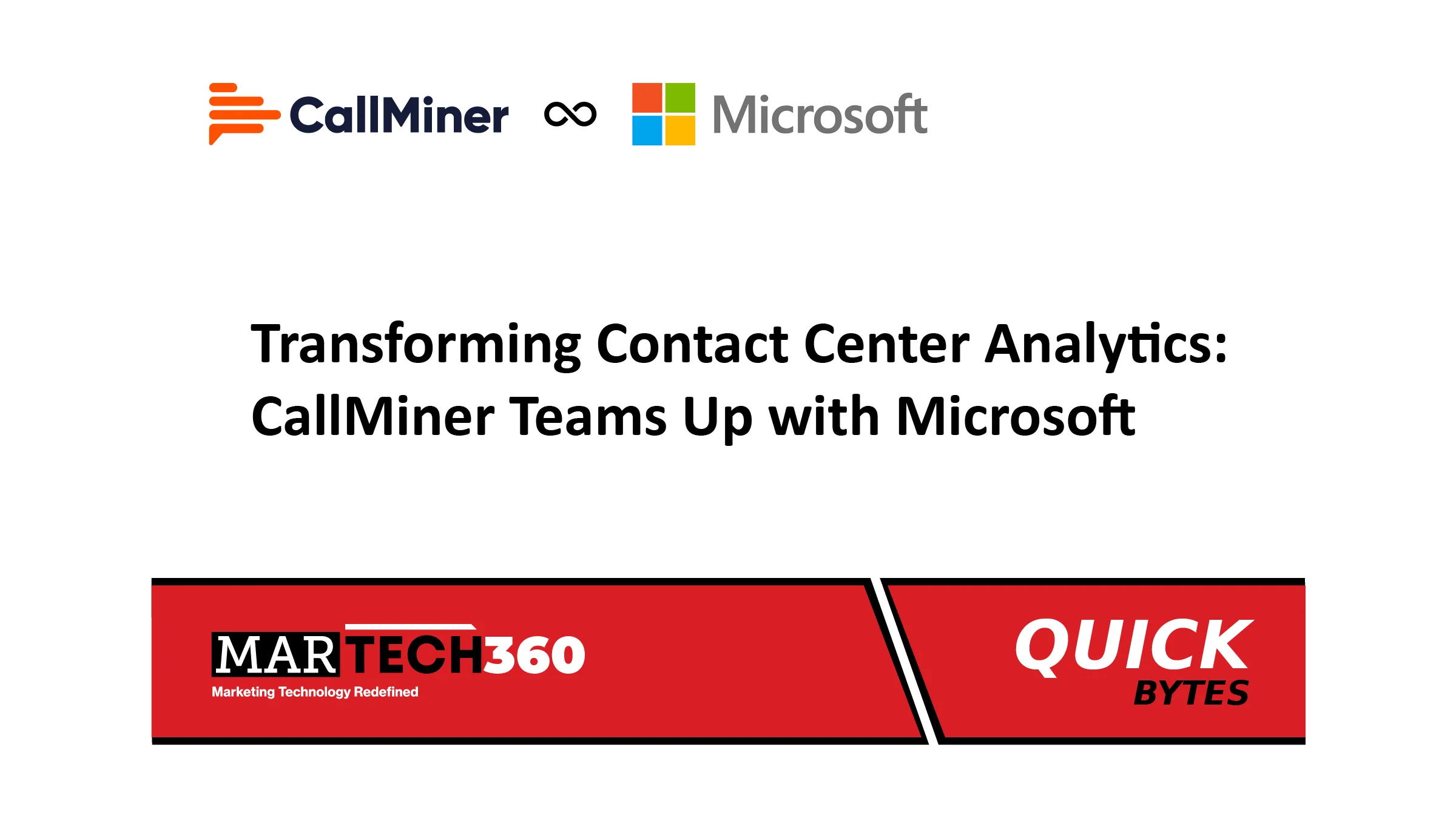 Transforming Contact Center Analytics: CallMiner Teams Up with Microsoft