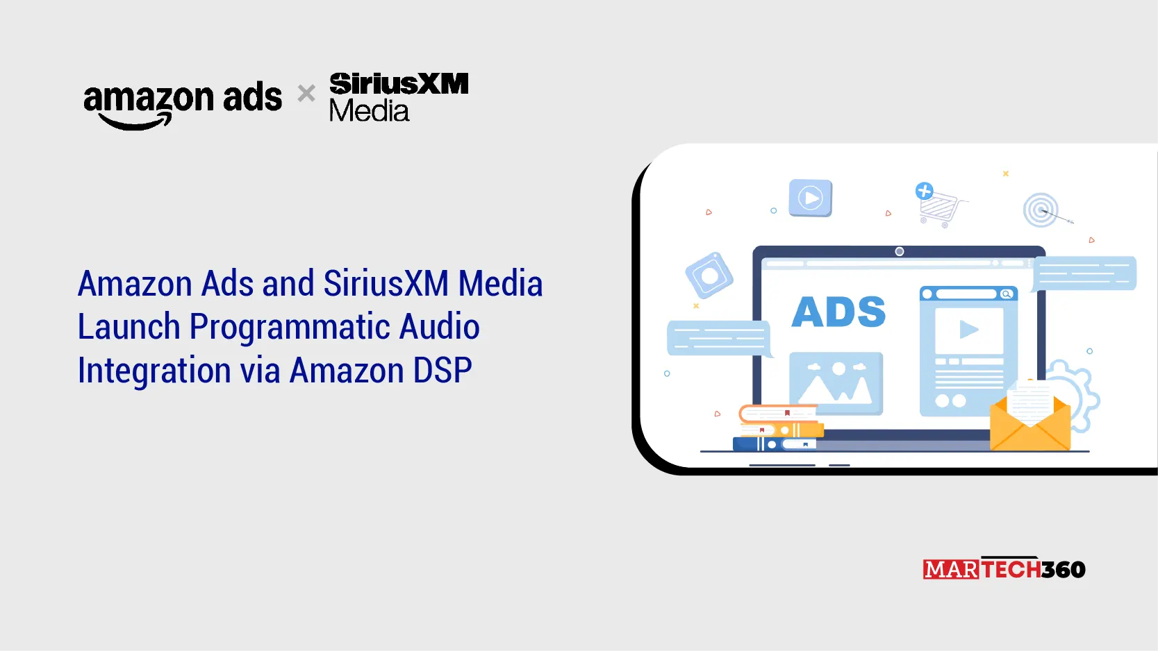 Amazon Ads and SiriusXM Media Launch Programmatic Audio Integration via Amazon DSP