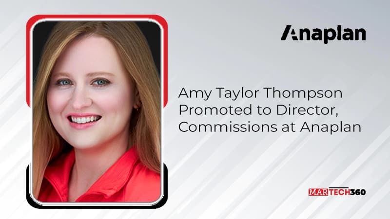 Amy Taylor Thompson Promoted to Director, Commissions at Anaplan
