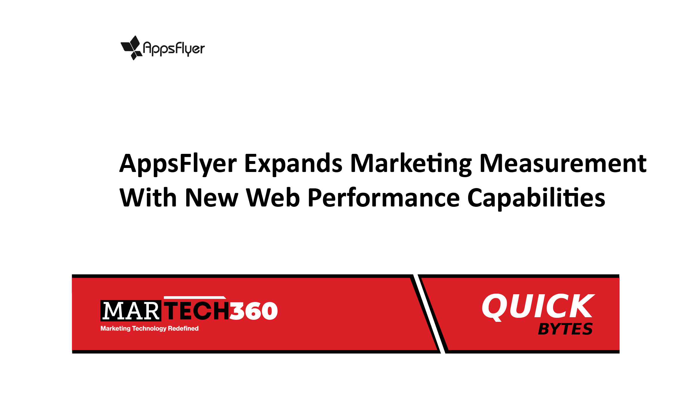AppsFlyer Expands Marketing Measurement With New Web Performance Capabilities