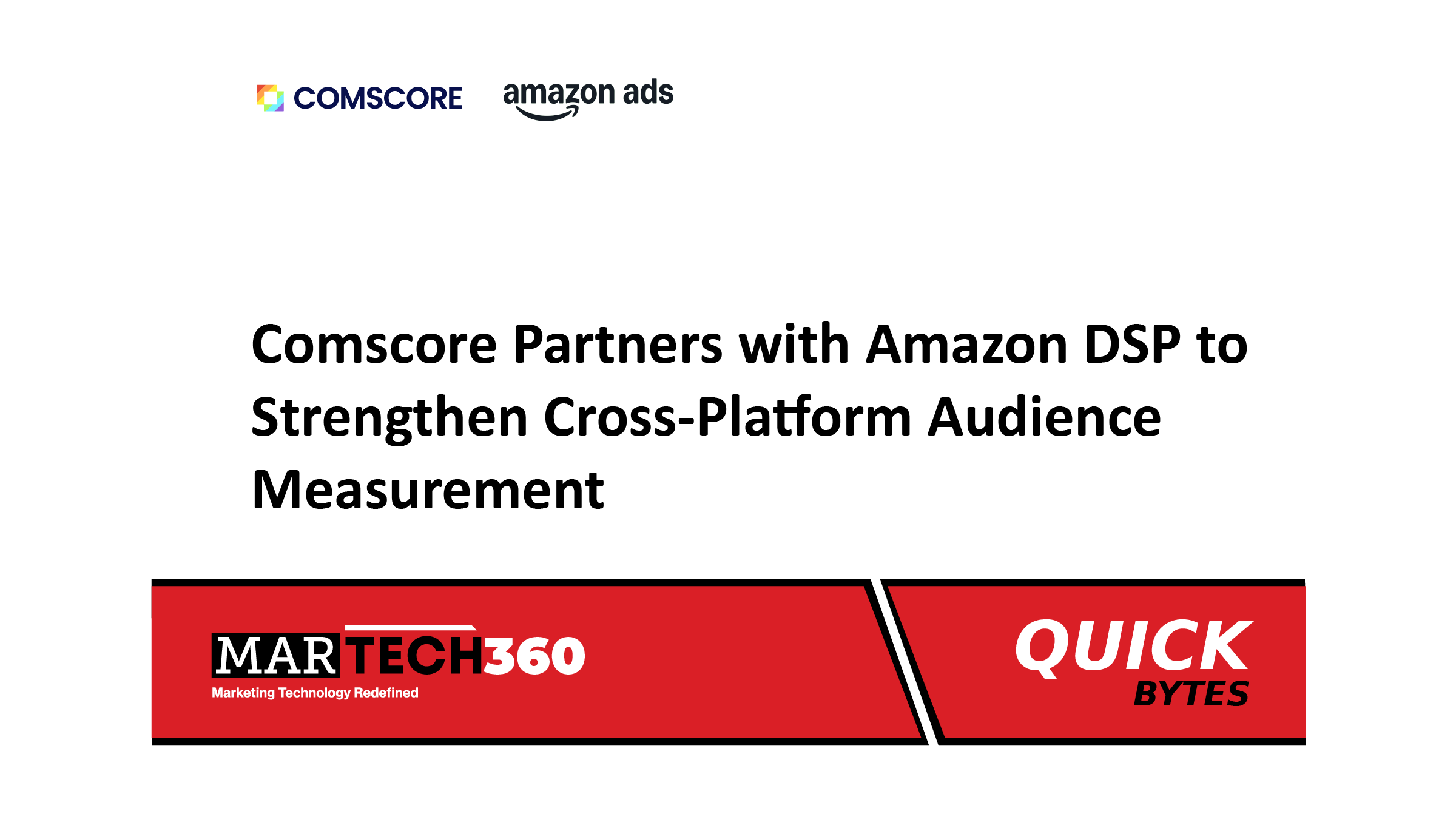 Comscore Partners with Amazon DSP to Strengthen Cross-Platform Audience Measurement