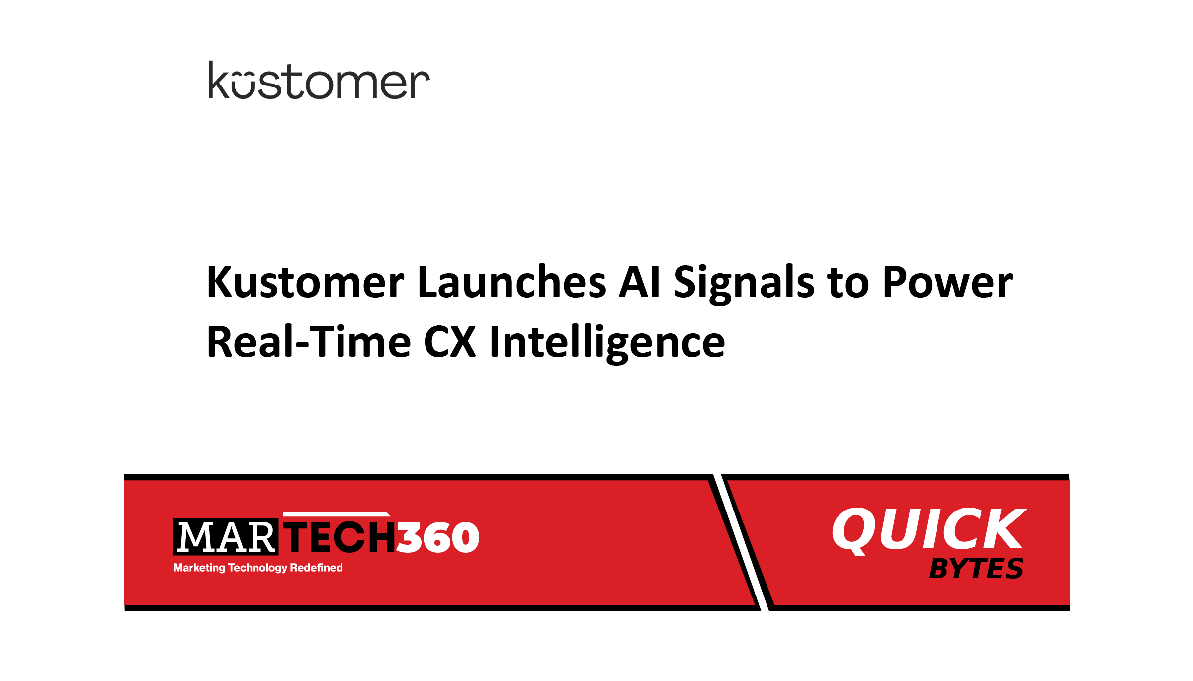 Kustomer Launches AI Signals to Power Real-Time CX Intelligence