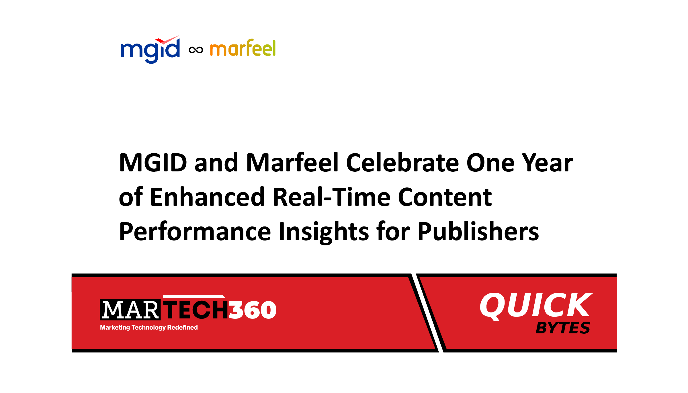 MGID and Marfeel Celebrate One Year of Enhanced Real-Time Content Performance Insights for Publishers