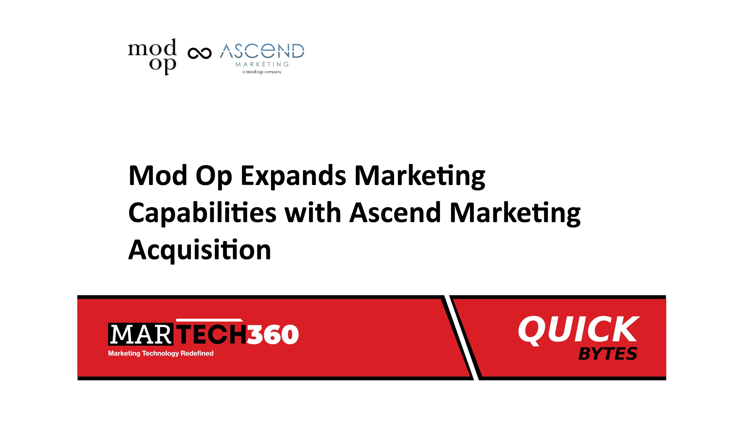 Mod Op Expands Marketing Capabilities with Ascend Marketing Acquisition