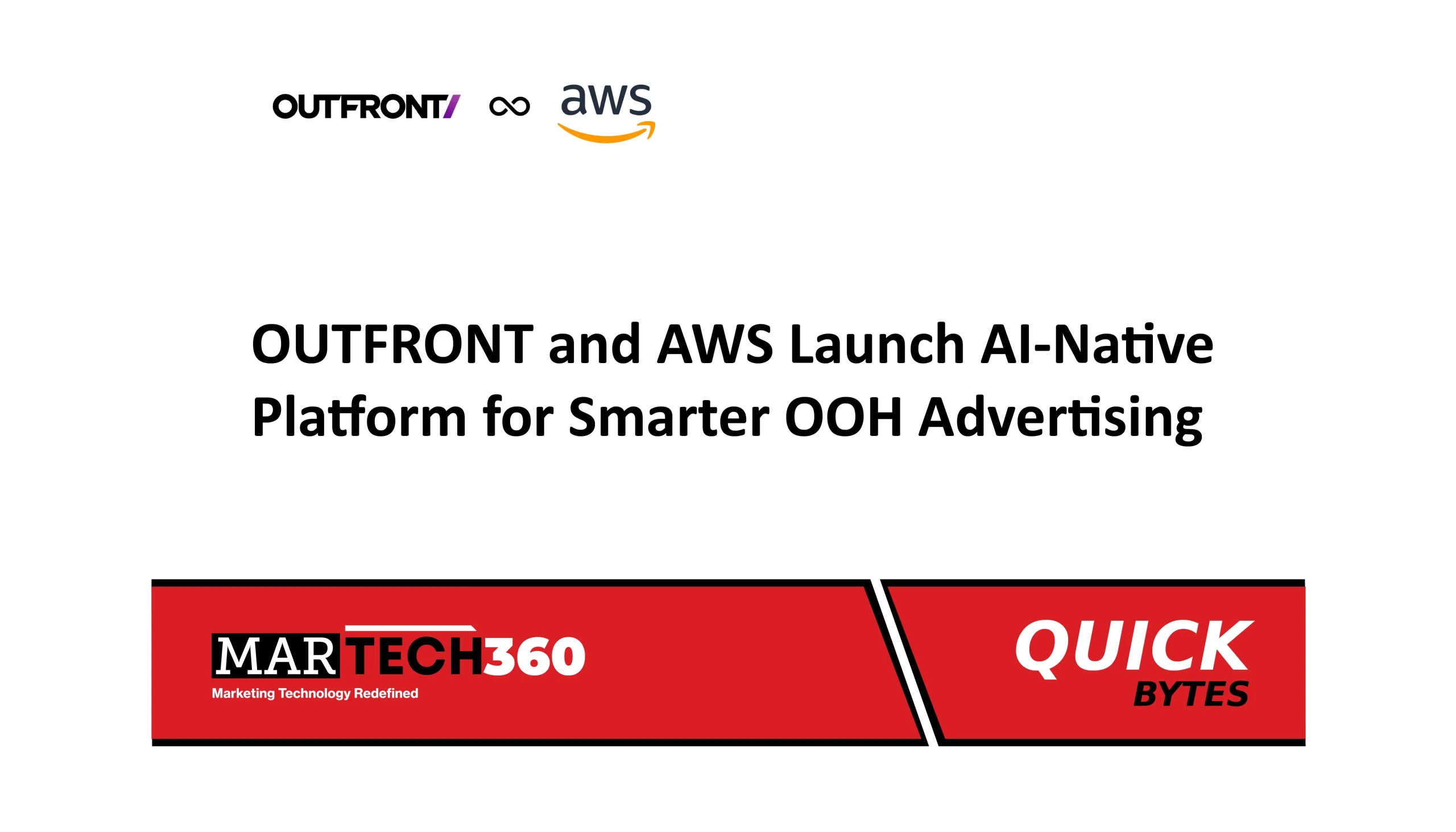 OUTFRONT and AWS Launch AI-Native Platform for Smarter OOH Advertising