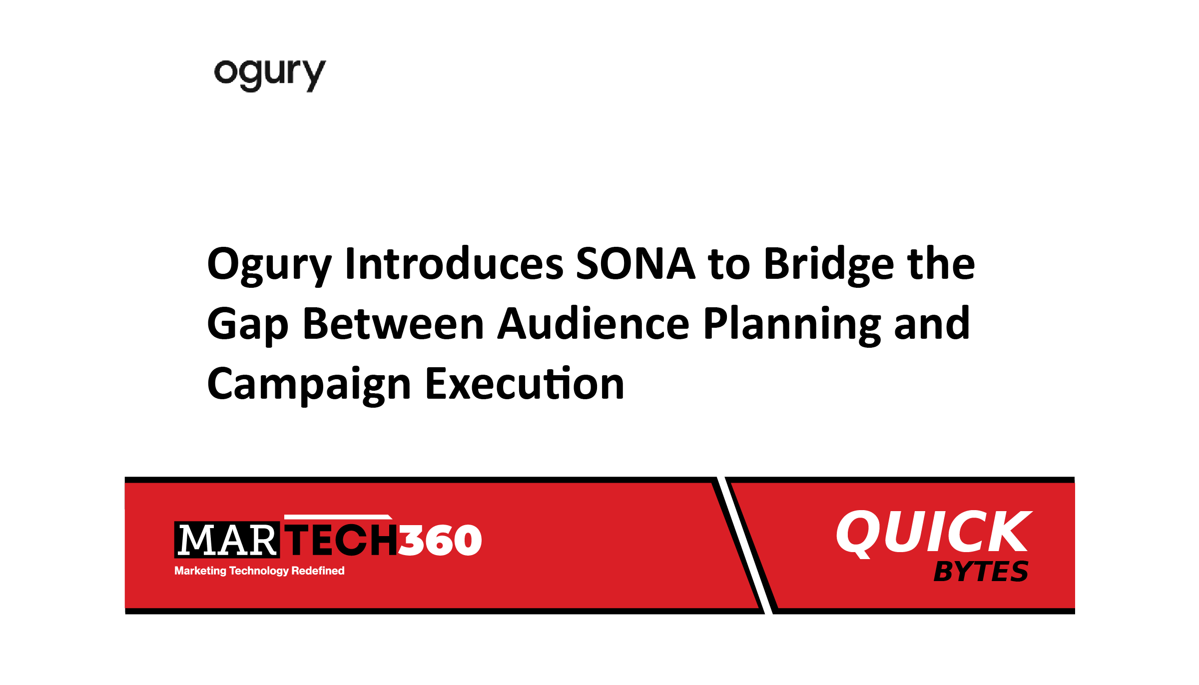 Ogury Introduces SONA to Bridge the Gap Between Audience Planning and Campaign Execution