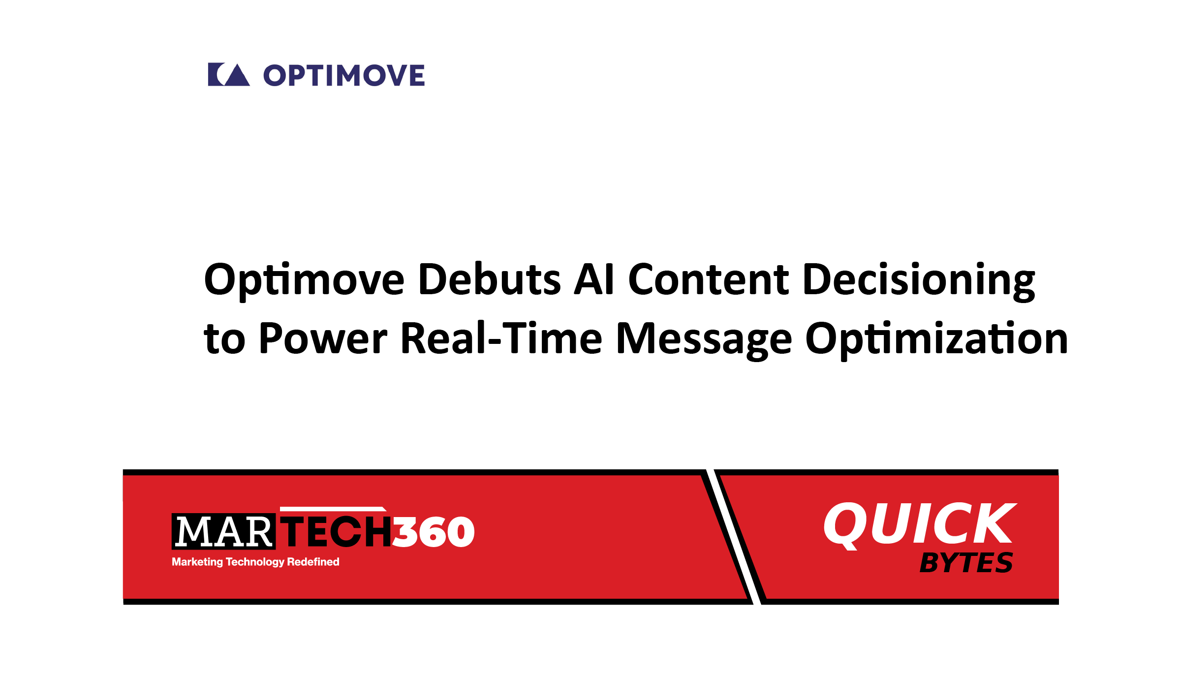 Optimove Debuts AI Content Decisioning to Power Real-Time Message Optimization