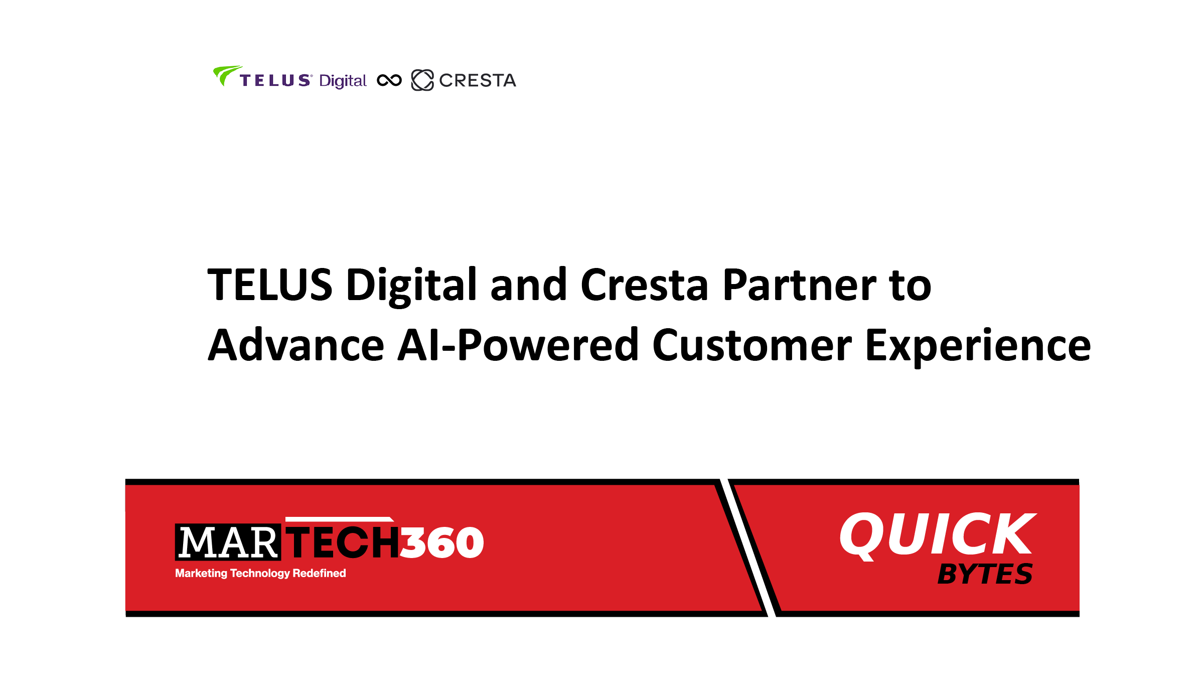 TELUS Digital and Cresta Partner to Advance AI-Powered Customer Experience