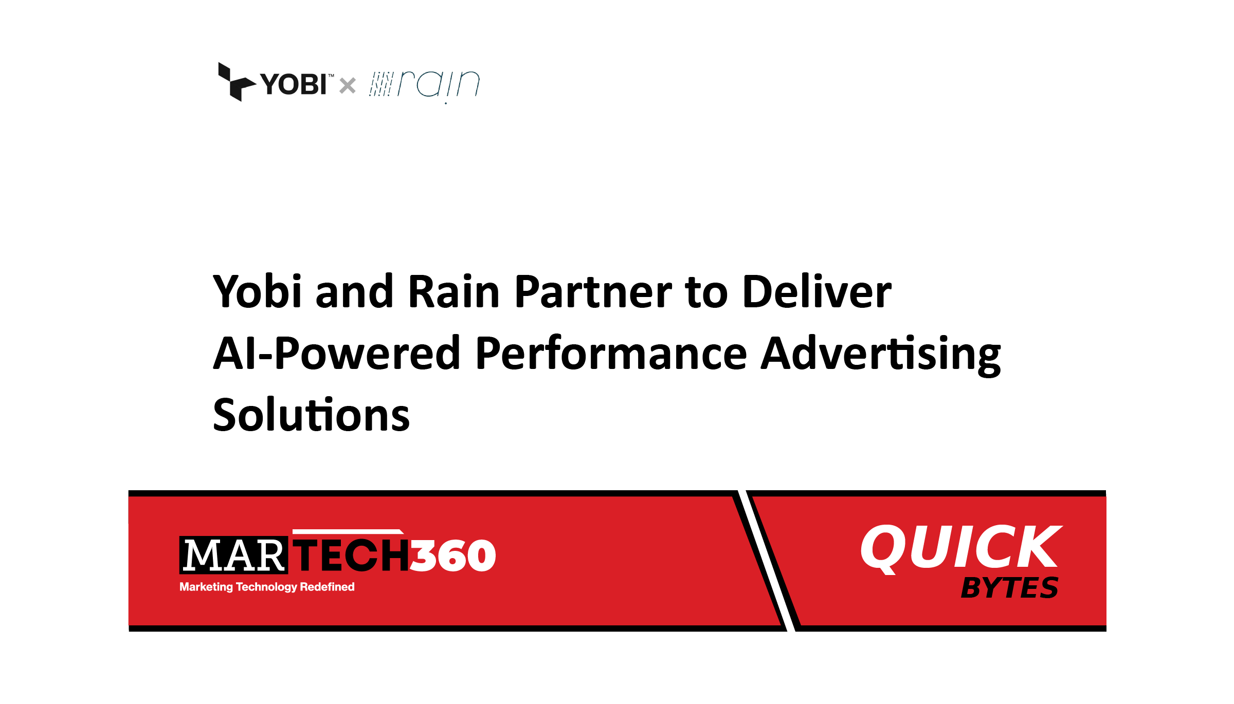 Yobi and Rain Partner to Deliver AI-Powered Performance Advertising Solutions
