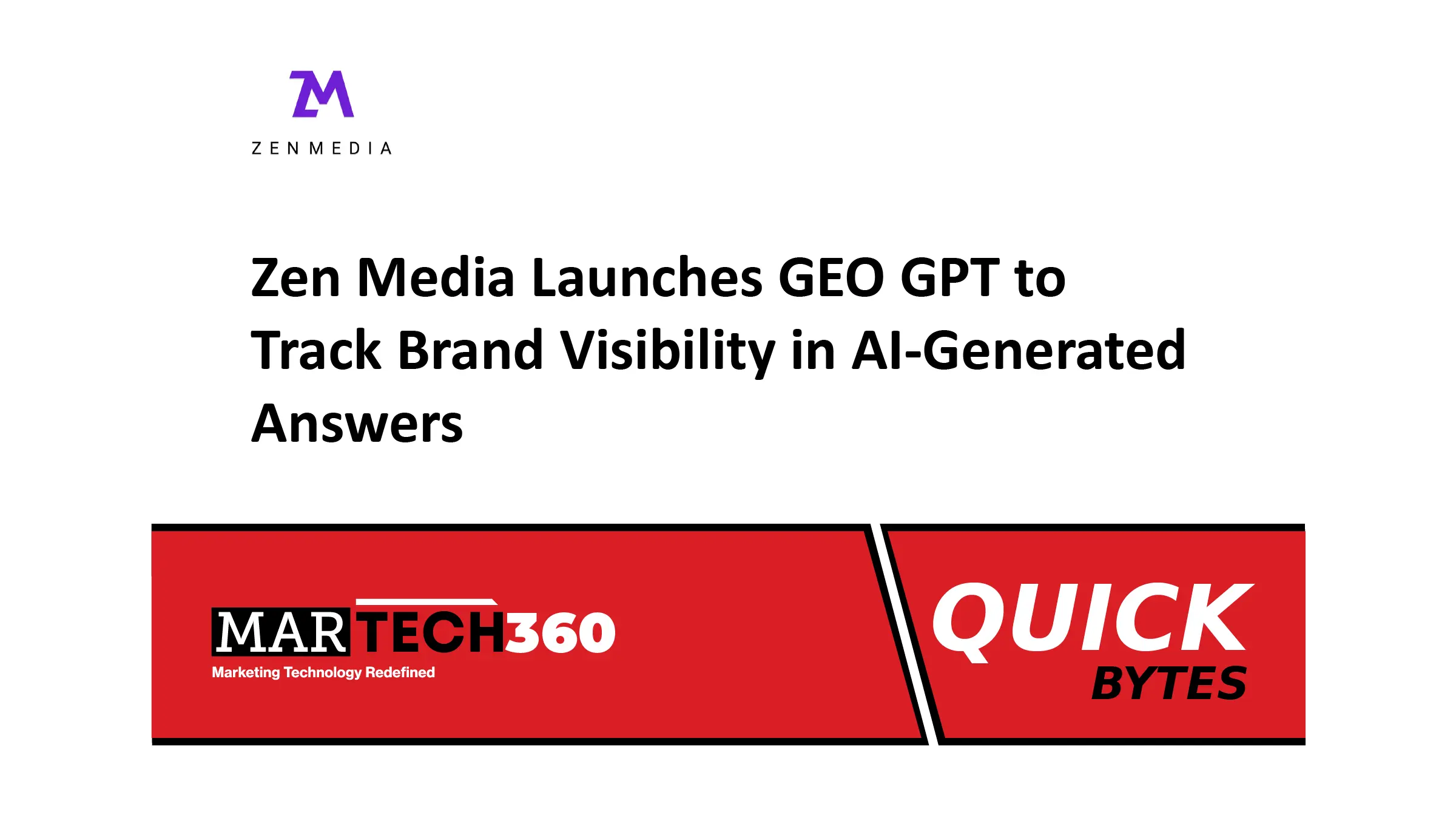 Zen Media Launches GEO GPT to Track Brand Visibility in AI-Generated Answers