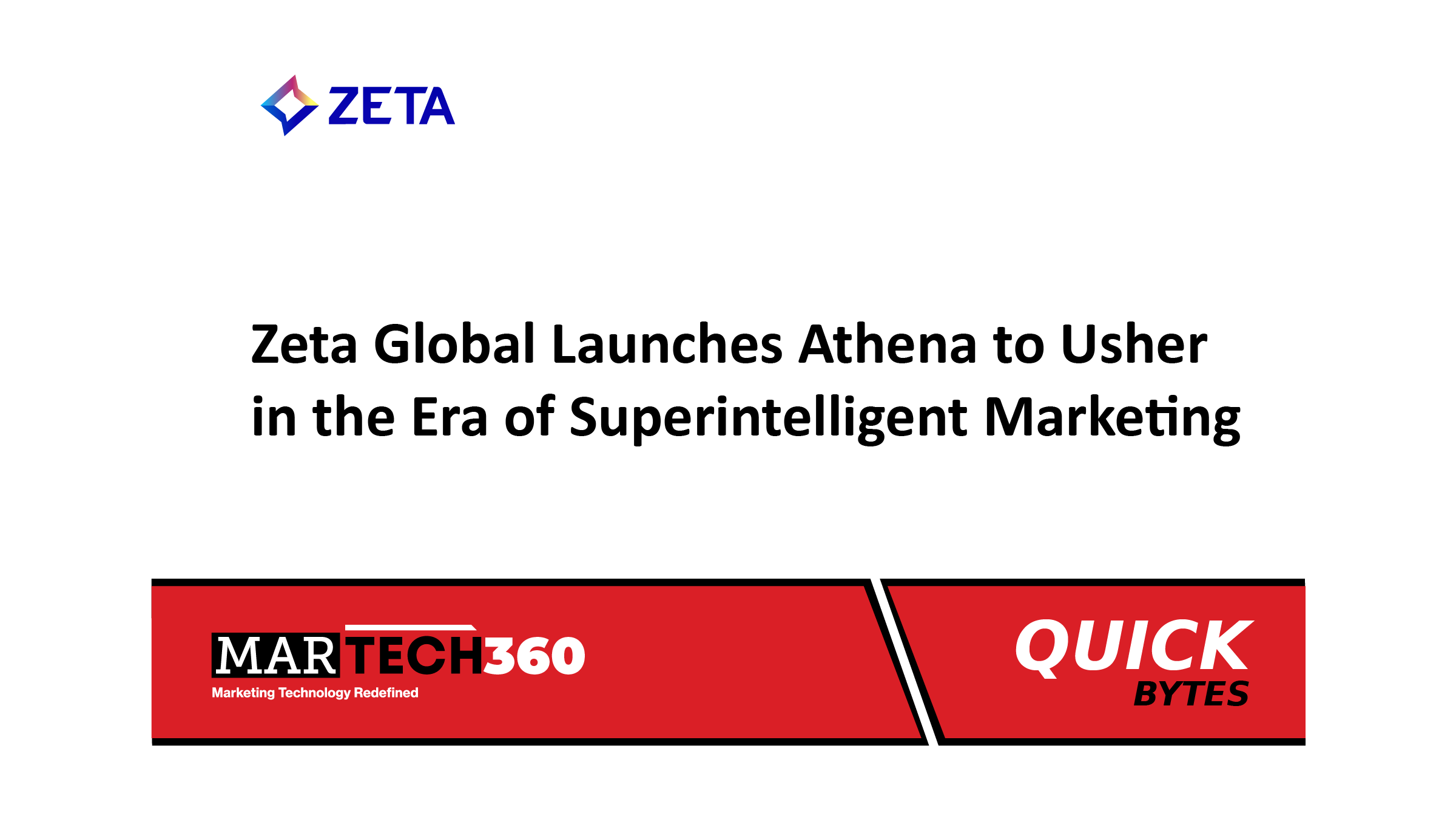 Zeta Global Launches Athena to Usher in the Era of Superintelligent Marketing