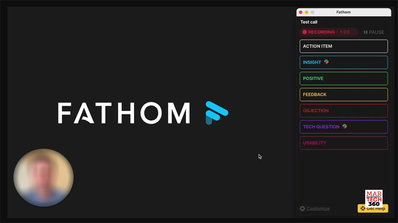 Backed by Early Zoom Investors_ Fathom Launches With _4.7M in Seed Funding logo/martech360