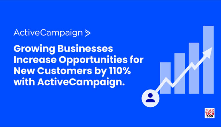 Growing Businesses Increase Opportunities for New Customers by 110% with ActiveCampaign