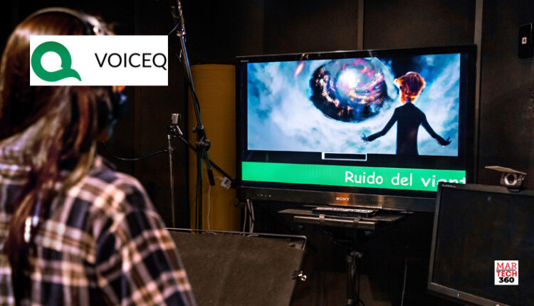 VoiceQ, the Leading Dubbing Tech Solution for TV and Streaming, Introduces All-New VoiceQ 6.0 Package for Dialogue Replacement