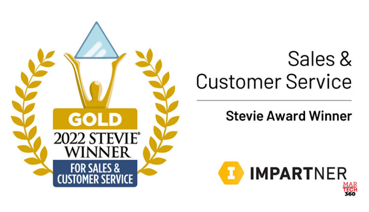 Impartner Wins Gold Stevie® Award for Innovation in Partner Experience