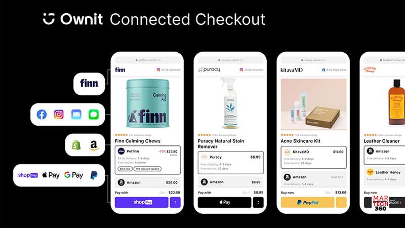 Ownit Launches Connected Checkout to Help Direct-to-consumer Brands Lift Conversion