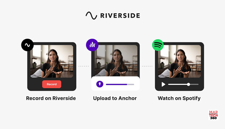 Riverside Partners with Anchor by Spotify to Power Video Podcast Creation, Helping Podcasters Distribute Video Content