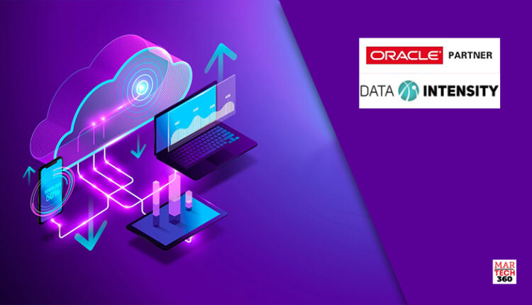 DATA INTENSITY EXPANDS ORACLE MANAGED SERVICE PROVIDER INVESTMENT TO DELIVER MODERNIZED ORACLE E-BUSINESS SUITE LIFECYCLE MANAGEMENT SOLUTIONS ON ORACLE CLOUD INFRASTRUCTURE logo/Martech360