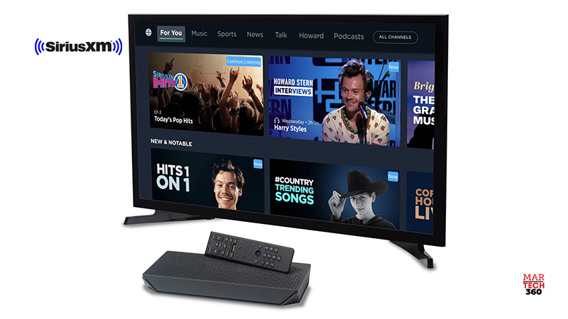 More than 425 SiriusXM Channels Now Available on Comcast's Entertainment Platforms