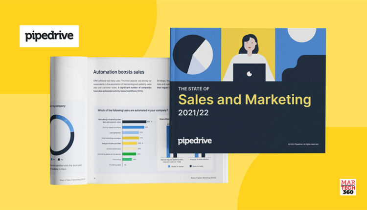 Pipedrive Annual State of Sales and Marketing Report: A Majority (71%) of Businesses Exceed Revenue Growth Post-Pandemic