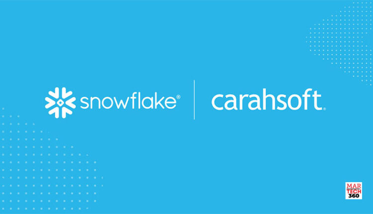 Snowflake and Carahsoft Team to Streamline the Procurement of Snowflake Data Cloud in AWS Marketplace