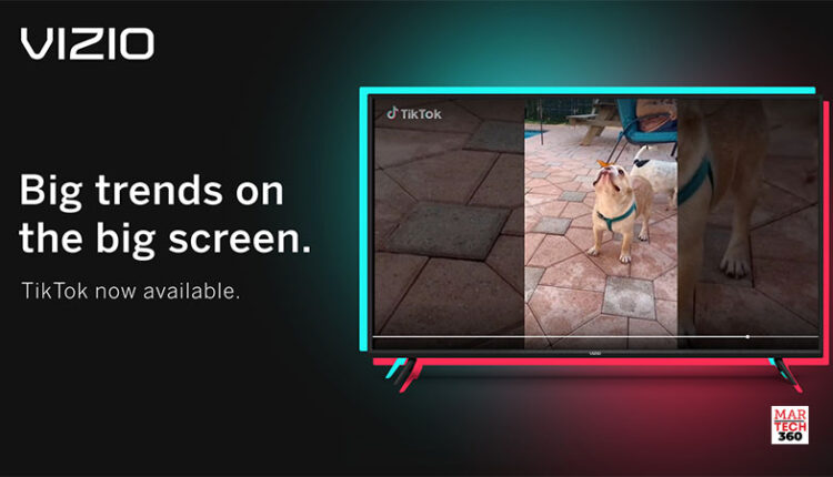 TikTok Now Available on VIZIO Smart TVs