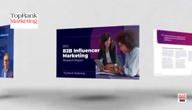 New Report Reveals 86% of B2B Marketers are Successfully Working with Influencers