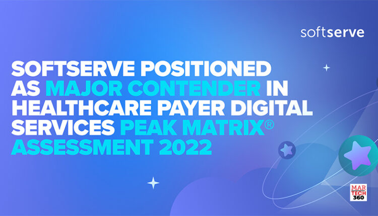 SoftServe Named as a Major Contender in Healthcare Payer Digital Services by Everest Group