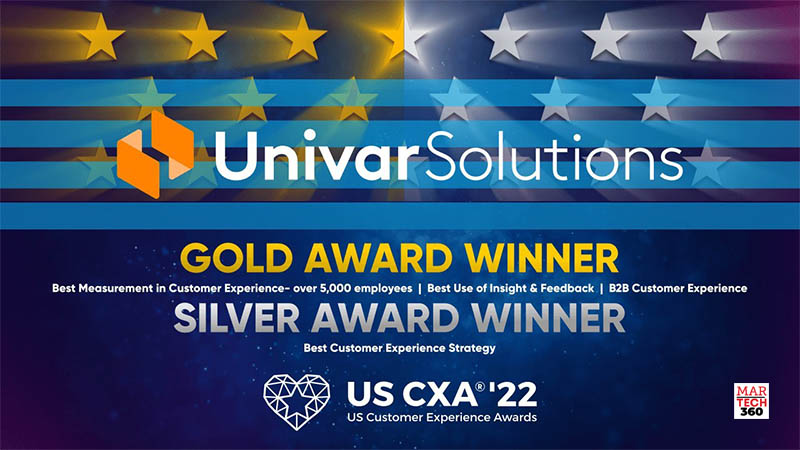 Univar Solutions Receives Top Recognition in USCX Awards for Exceptional Customer Experience